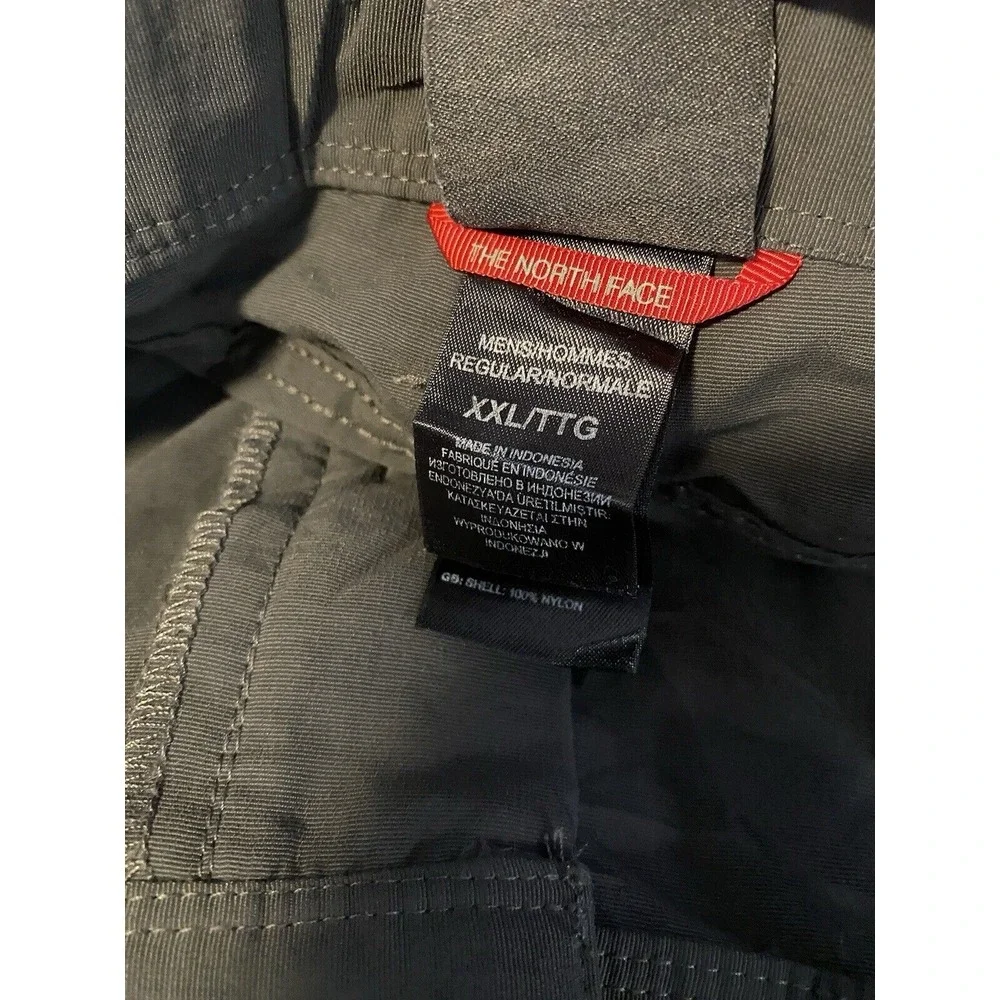 The North Face Shorts Mens 2XL‎ Gray Hiking Belted Nylon Cargo 9.5